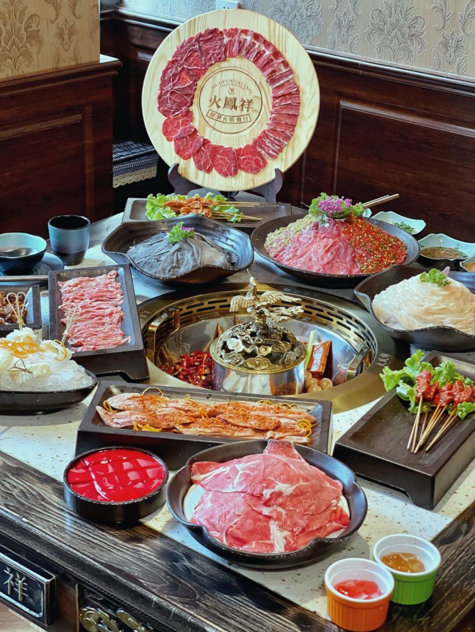 火锅万千,恺哥最鲜|火凤翔鲜货火锅太原街店 98环境09 郑恺小哥哥