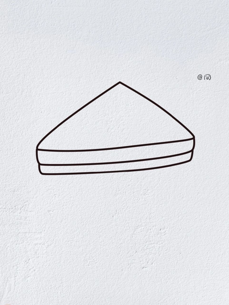 三明治简笔画(内附过程图)