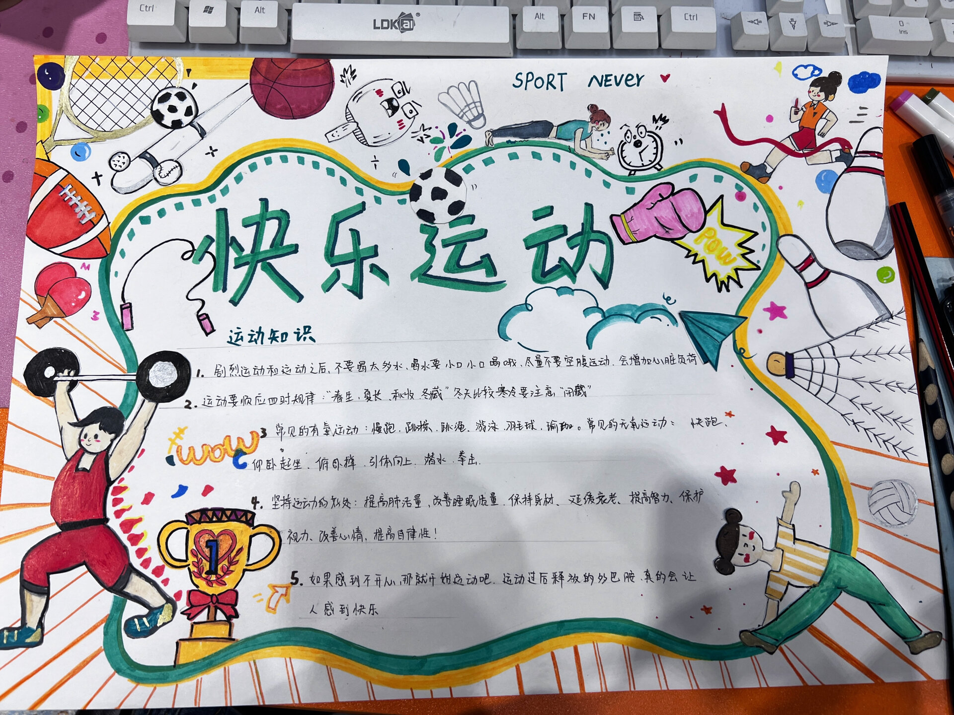 简单小报 运动
