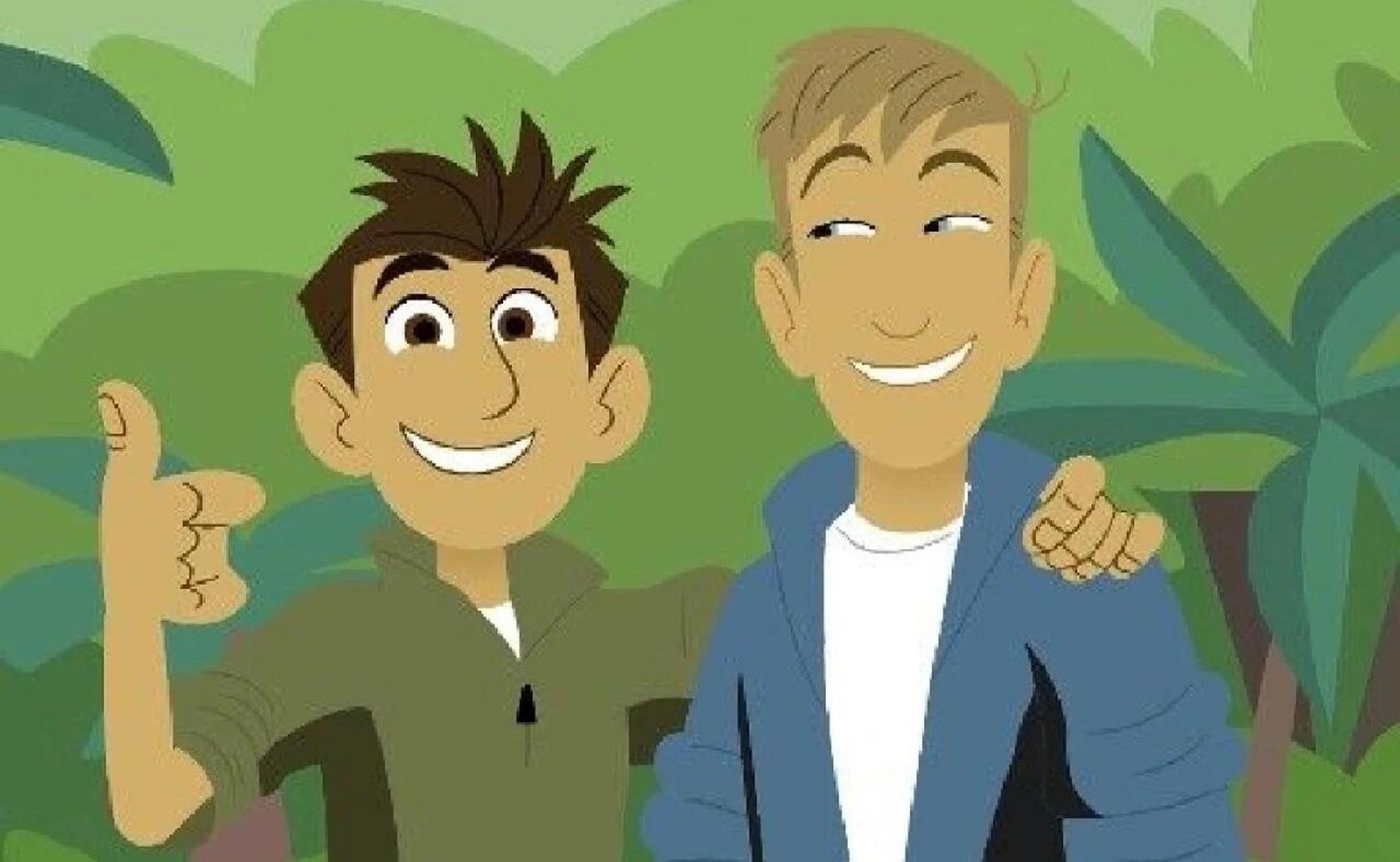 动物兄弟 家人们有人知道动物兄弟接吻在哪集真的很磕他们俩09