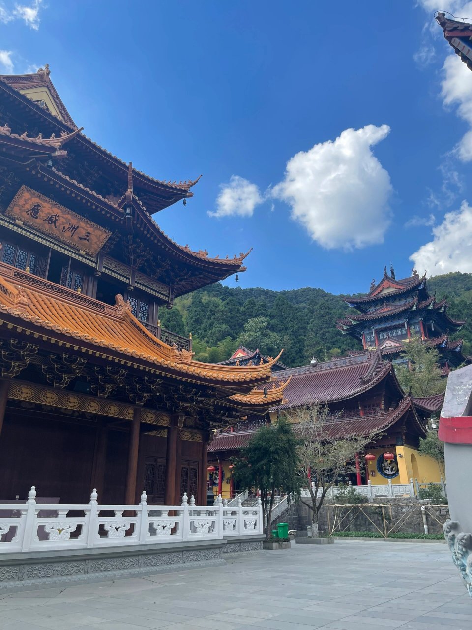 寺庙合集-第三站 临安昭明寺 寺庙游 临安东天目山上面的昭明寺