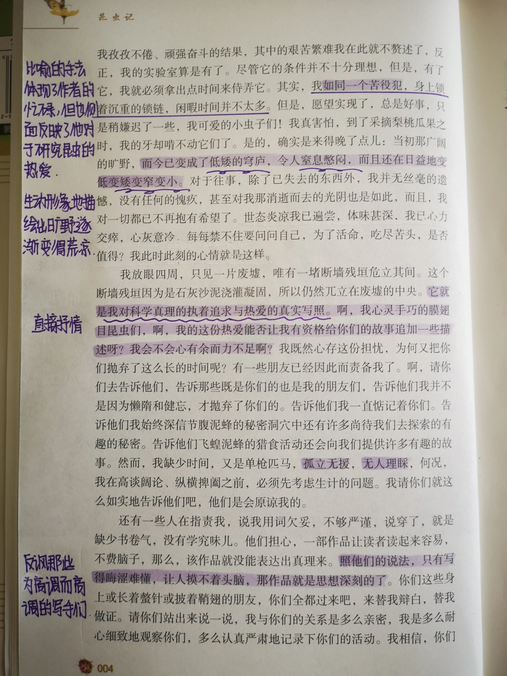 《荒石园》读书笔记