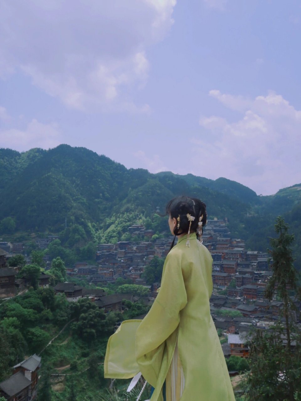 一些汉服背影2 春与夏