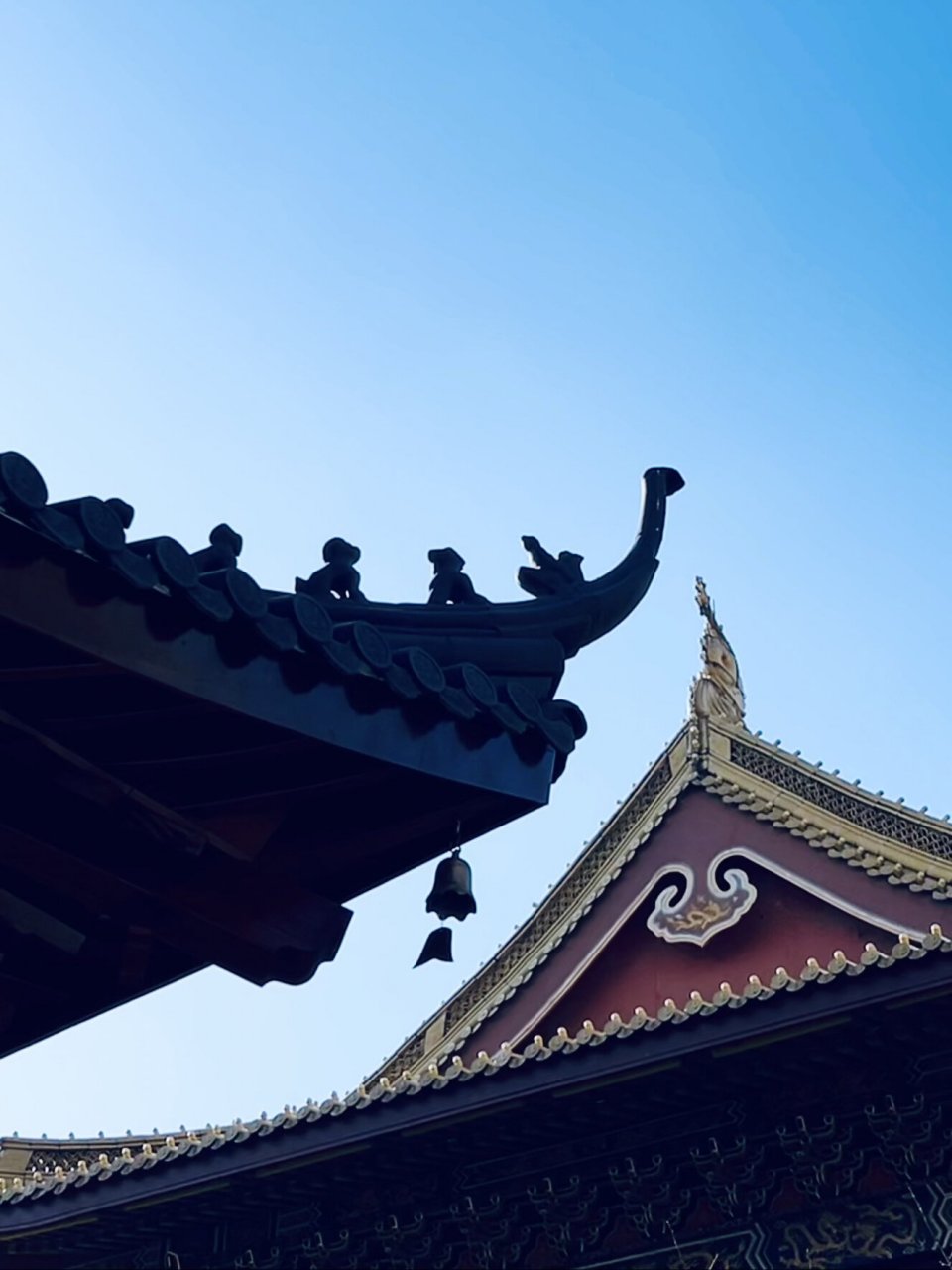 逛遍杭州寺庙之|广福禅寺7215冷清但拍照很美 03每次开车路过