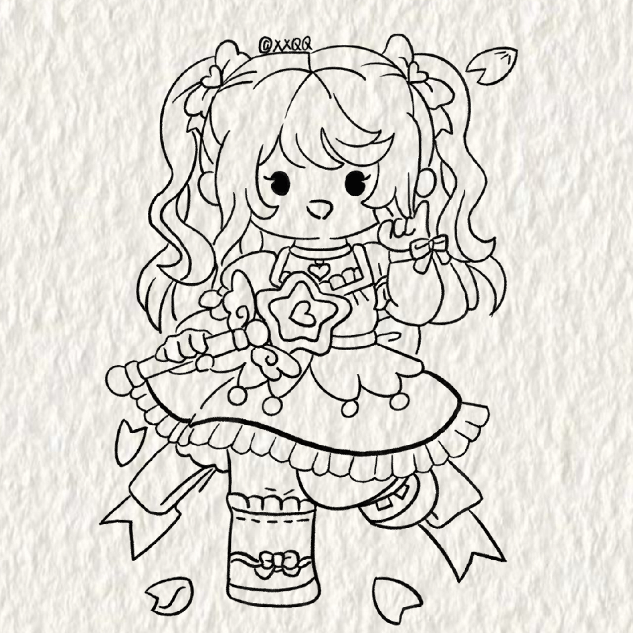 小麻薯/简笔画教程