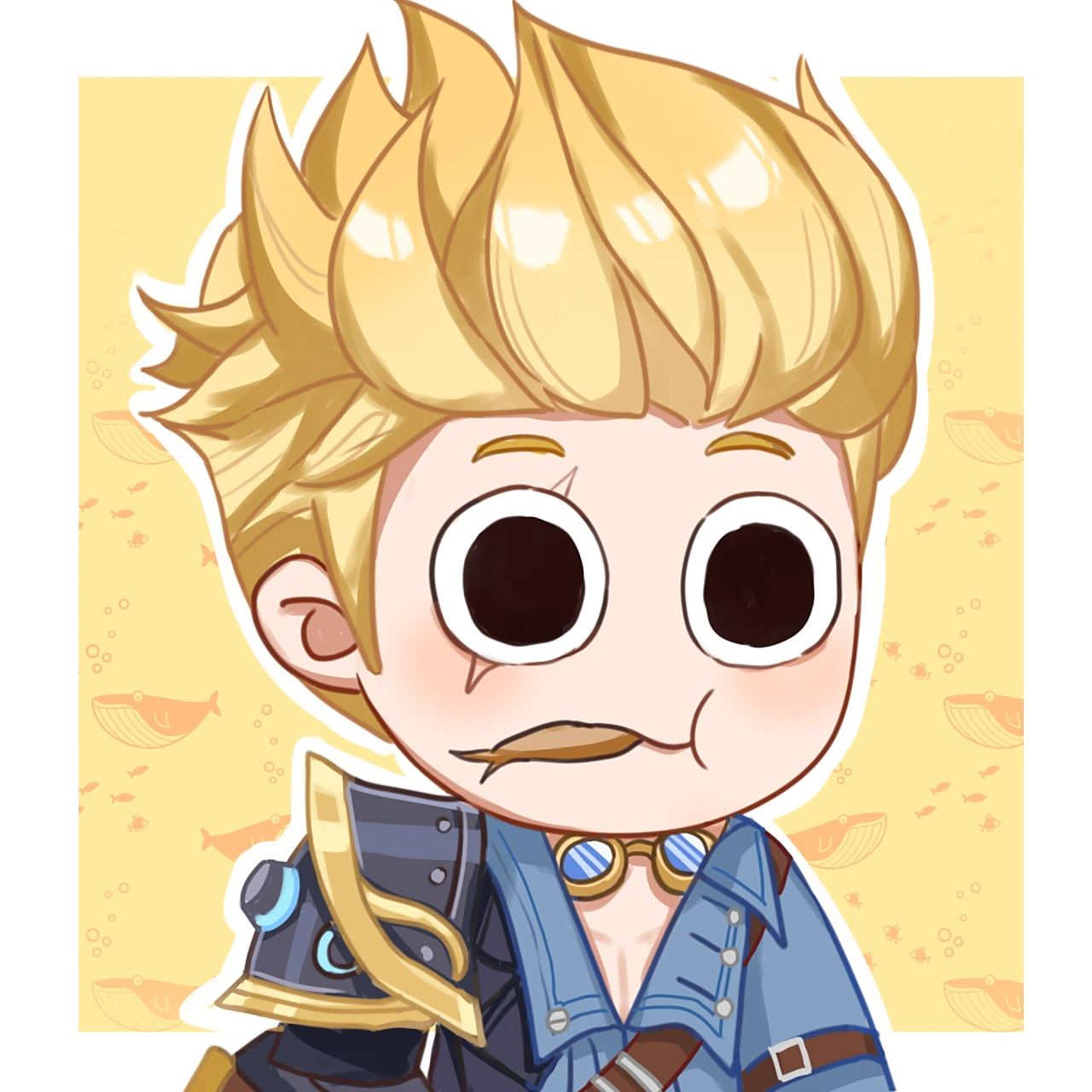 最开始玩小满始于某bgm和表情包 遂尝试之,在对抗路打生打死 越玩越上