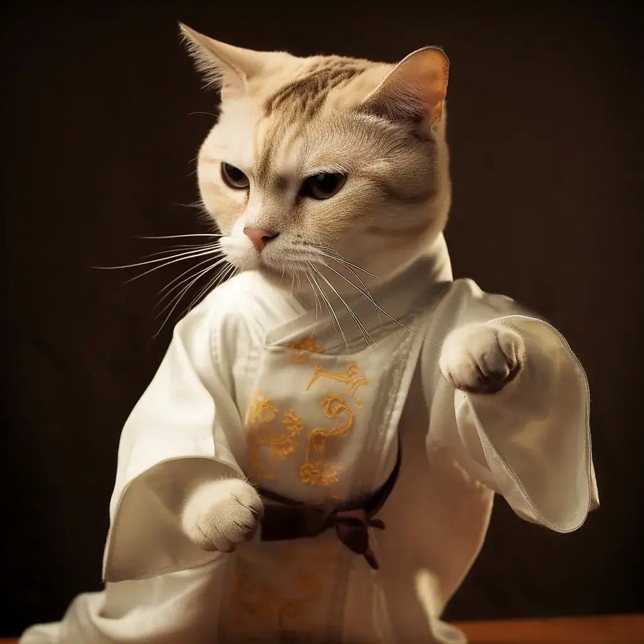 功夫猫#midjourney