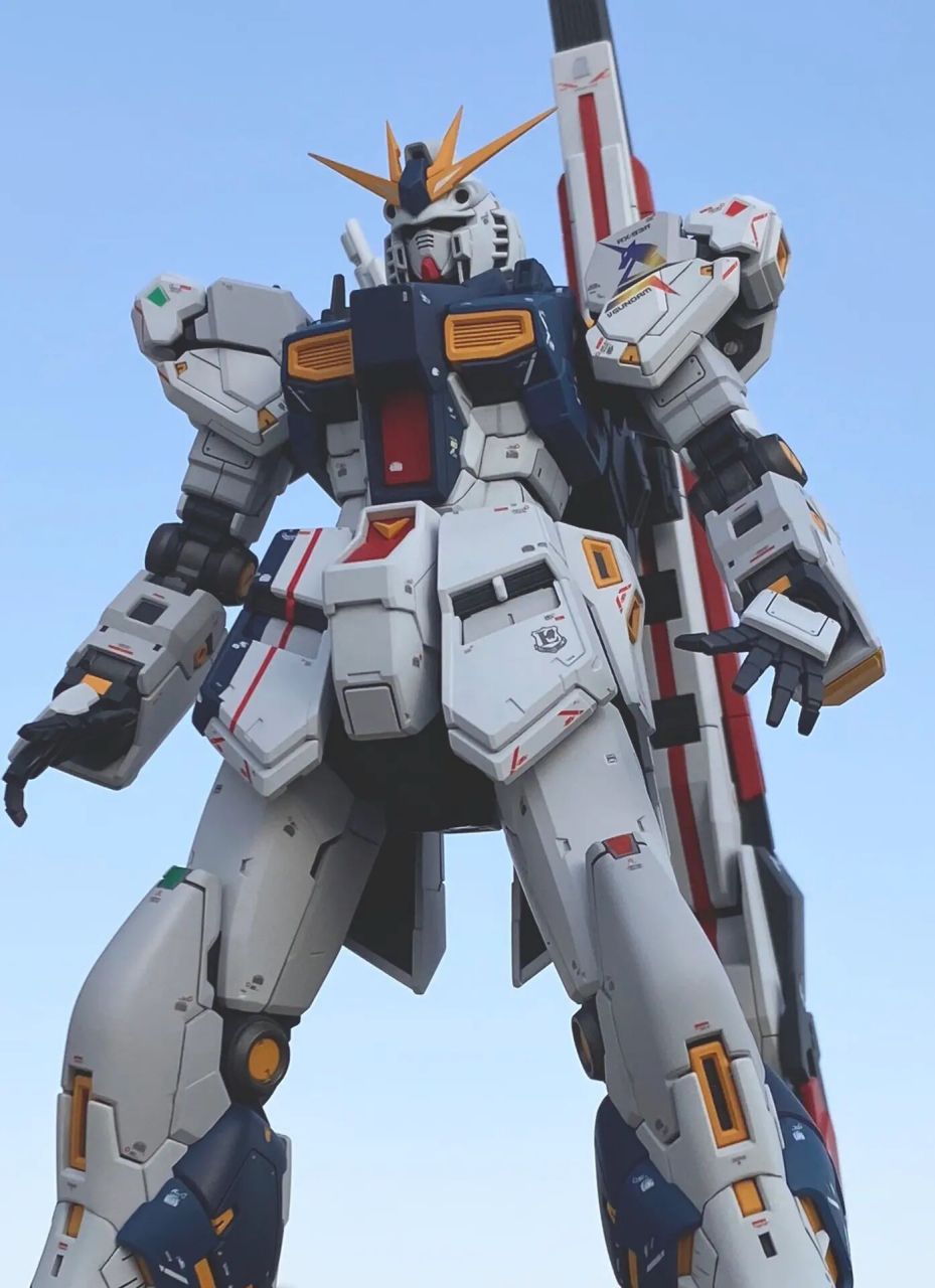 rg 1/144 福冈牛高达完工 rg福冈牛,做的比较快,一个多月完工,所有