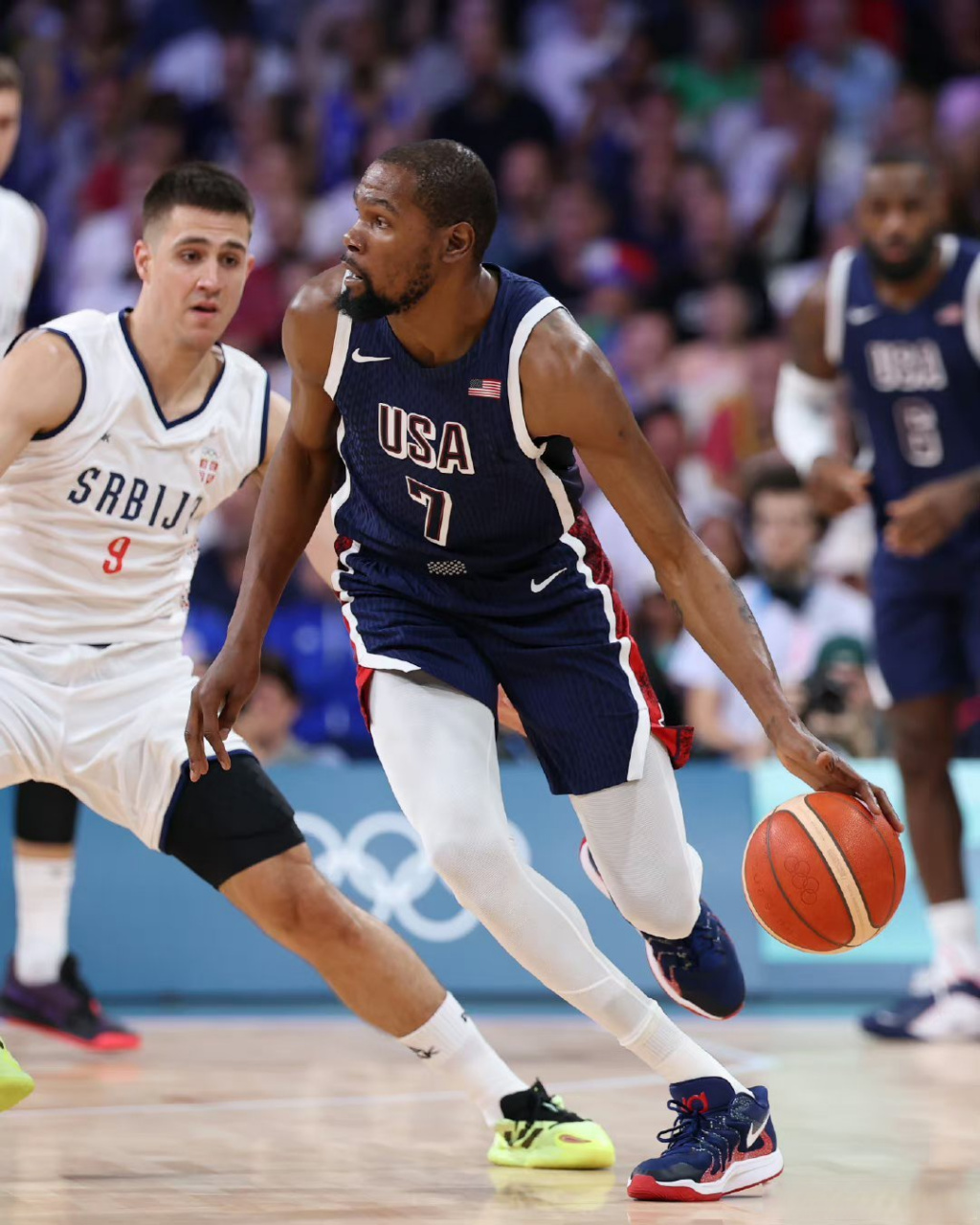 fiba的神杜兰特来了,美国梦之队还是那个世界第一!