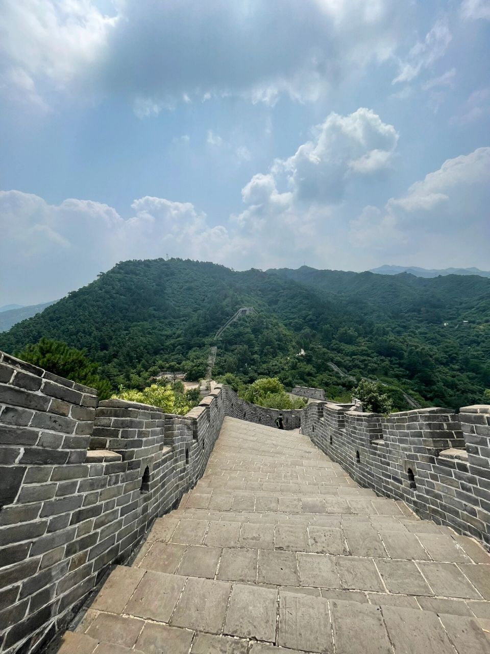 明长城 位于怀柔区的水长城(西水峪段)