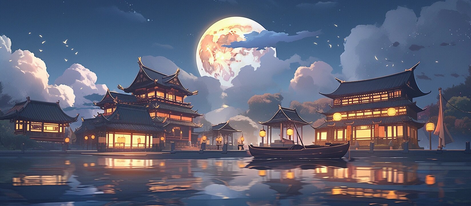 壁纸| 长安三万里 | 古都夜景