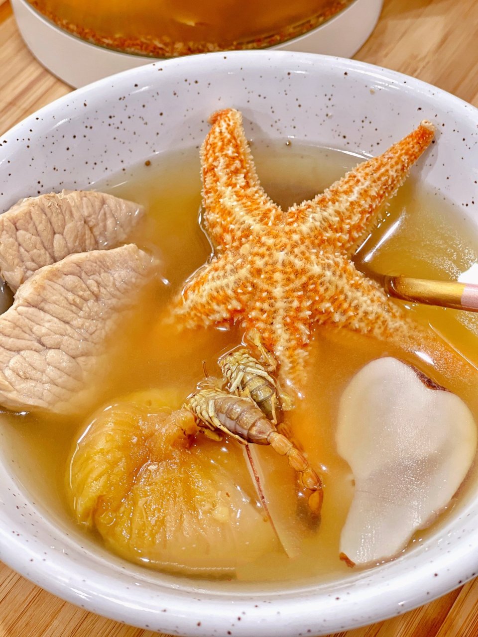 041599海星蝎子汤|润肺止咳|清热解毒|散结 今天分享这款汤既