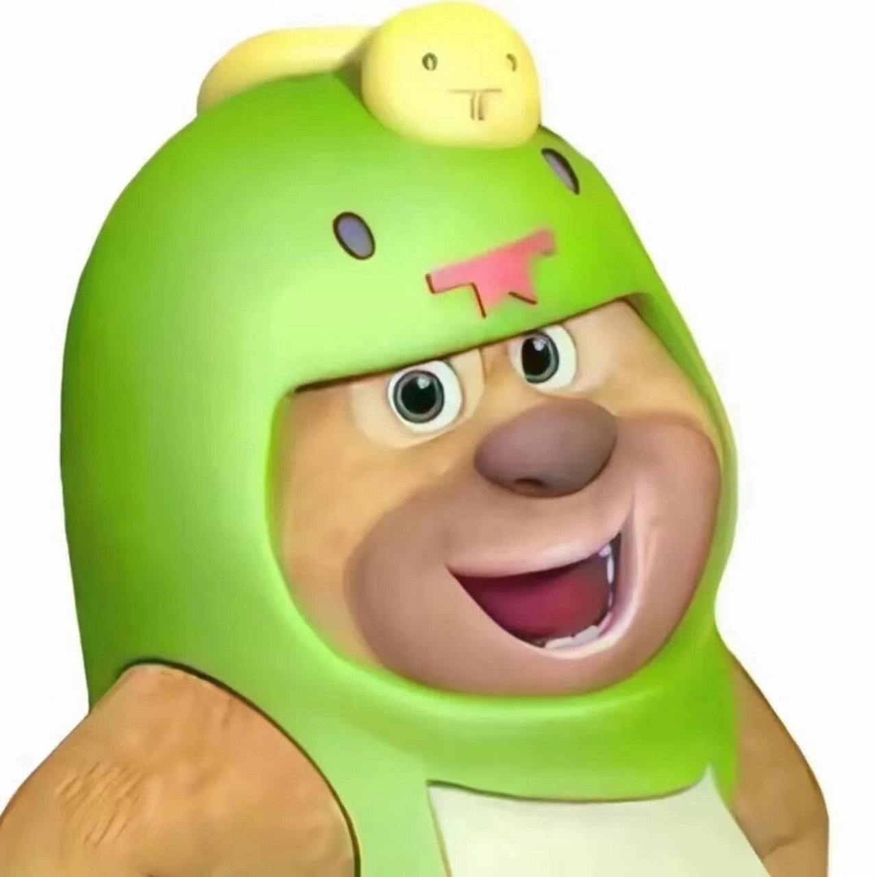 熊大熊二卡通头像 熊大,光头强又来砍树咧