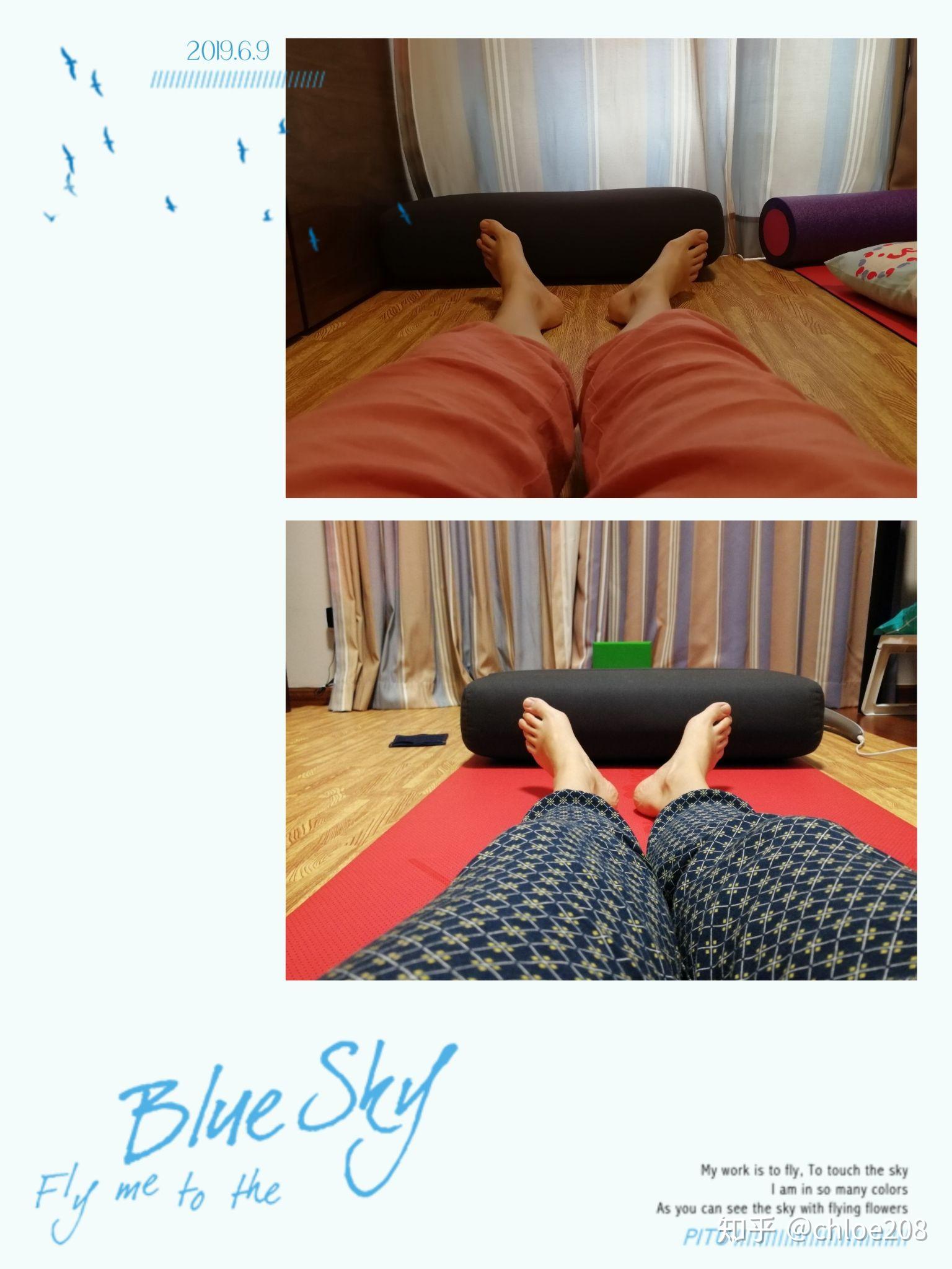 平躺时为什么右腿外旋角度比左腿大