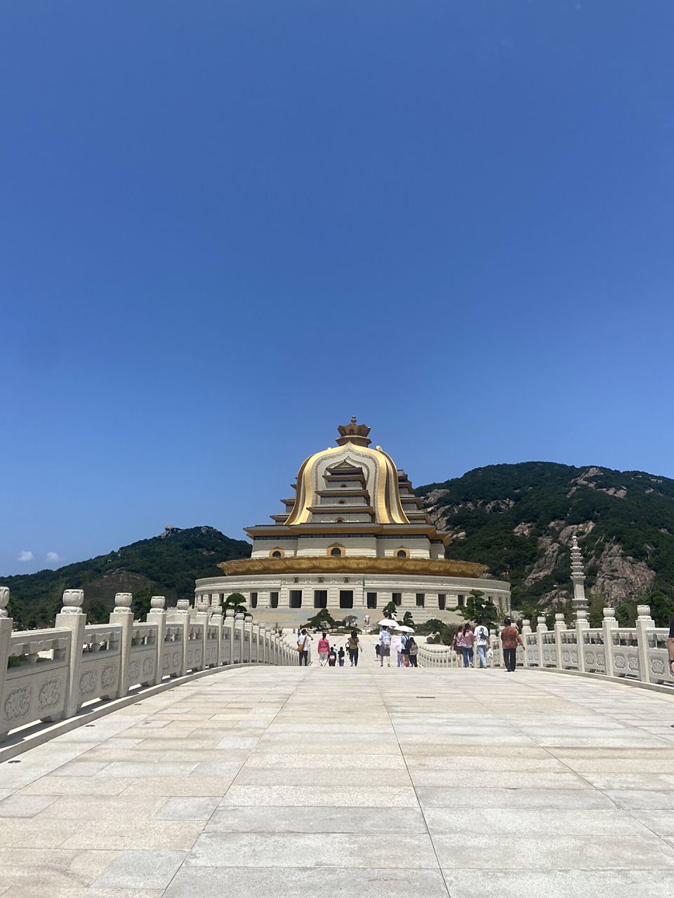 舟山 朱家尖 观音法界 自驾舟山  第一站观音法界 说好的雨没下,感觉