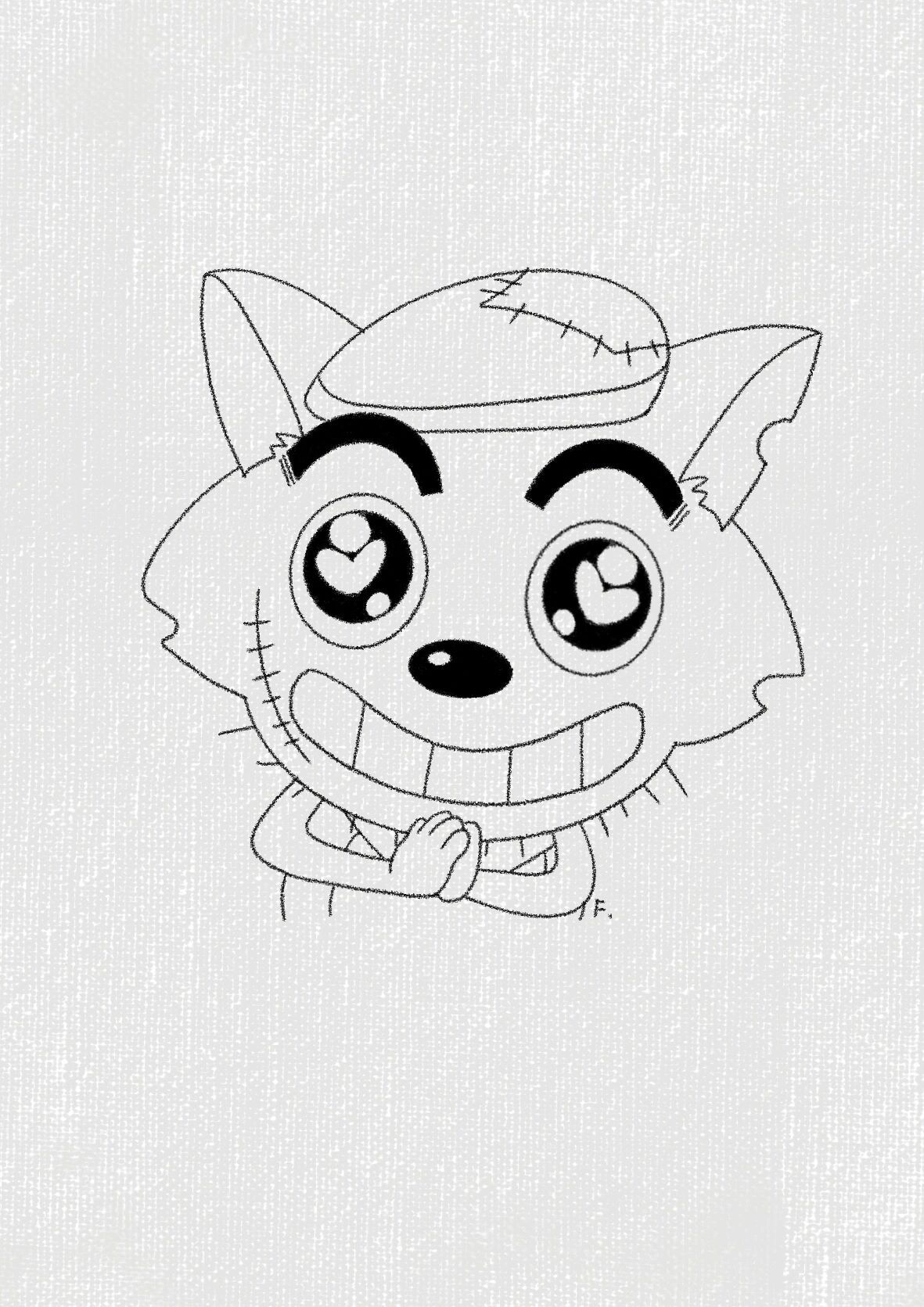 灰太狼简笔画