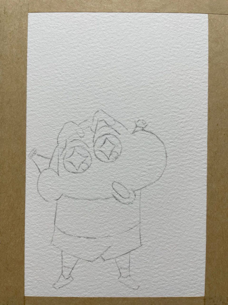 自制书签92钢笔淡彩蜡笔小新～超简单画法～ 我看过的动画片不多