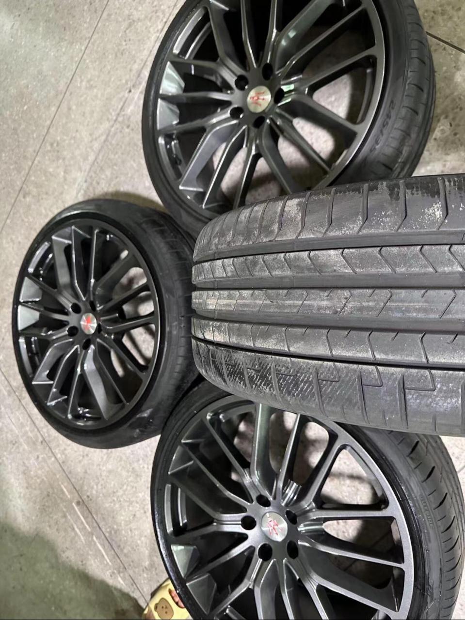 21寸玛莎拉蒂总裁轮毂 1180006玛莎拉蒂21寸 意大利进口 玛莎拉蒂