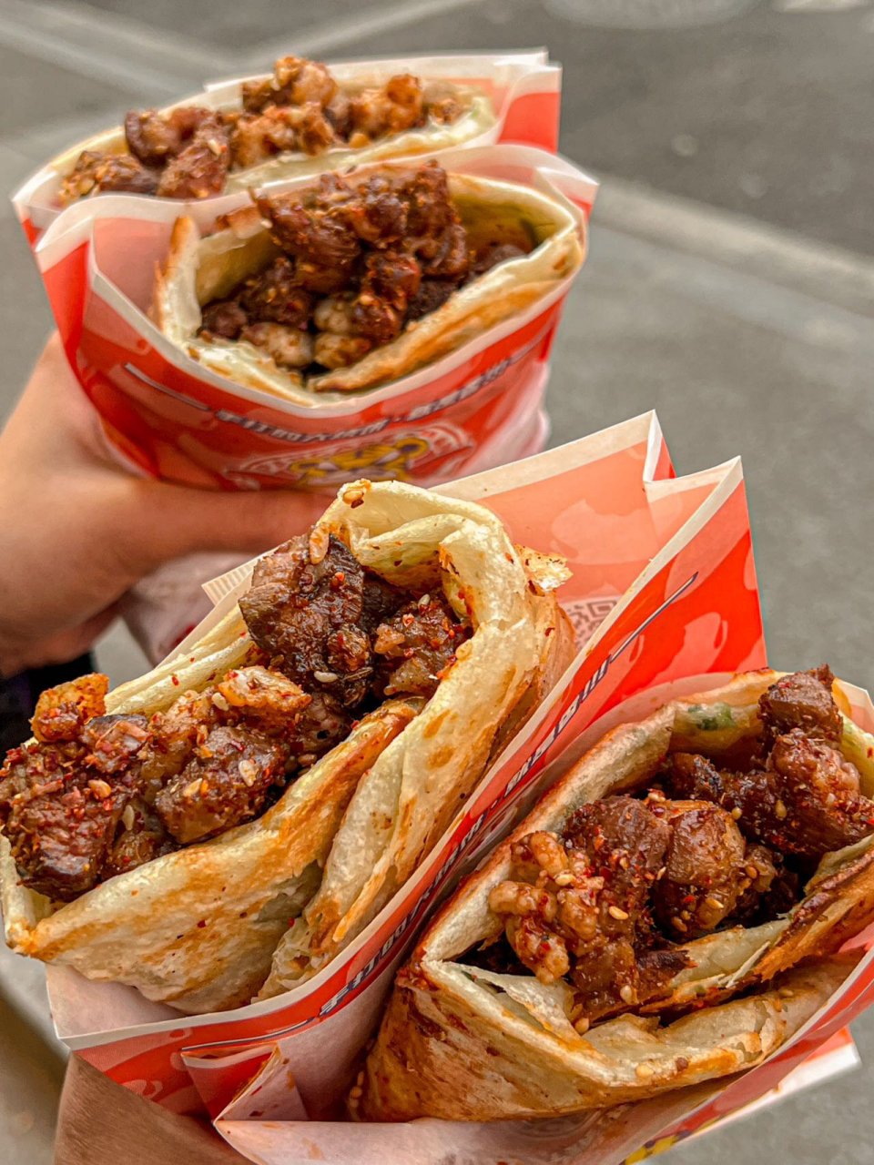 香晕了 新街口新开的这家神奇烧饼侠好好吃!