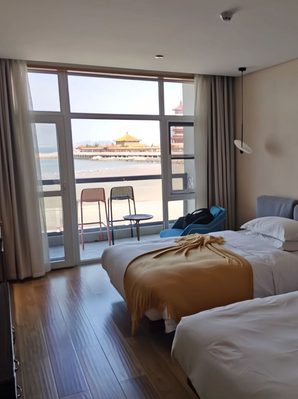 人均25090烟台蓬莱绝美海景酒店78有花园 蓬莱这家酒店真的绝了