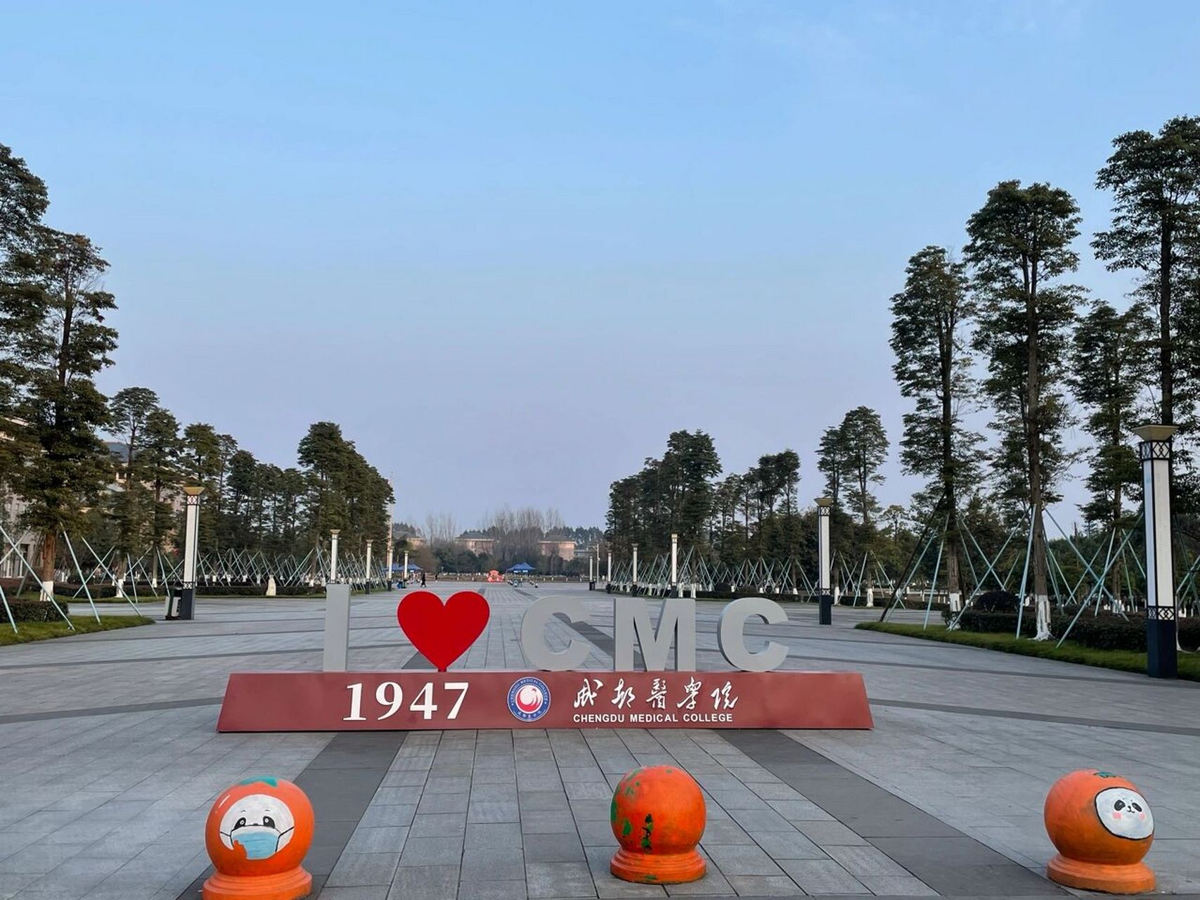 成都医学院 欢迎大家报考成都医学院 学校风景很好 老师很好 实验室