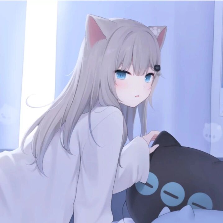 猫系女生动漫头像 谁会拒绝可可爱爱的猫系女友呢