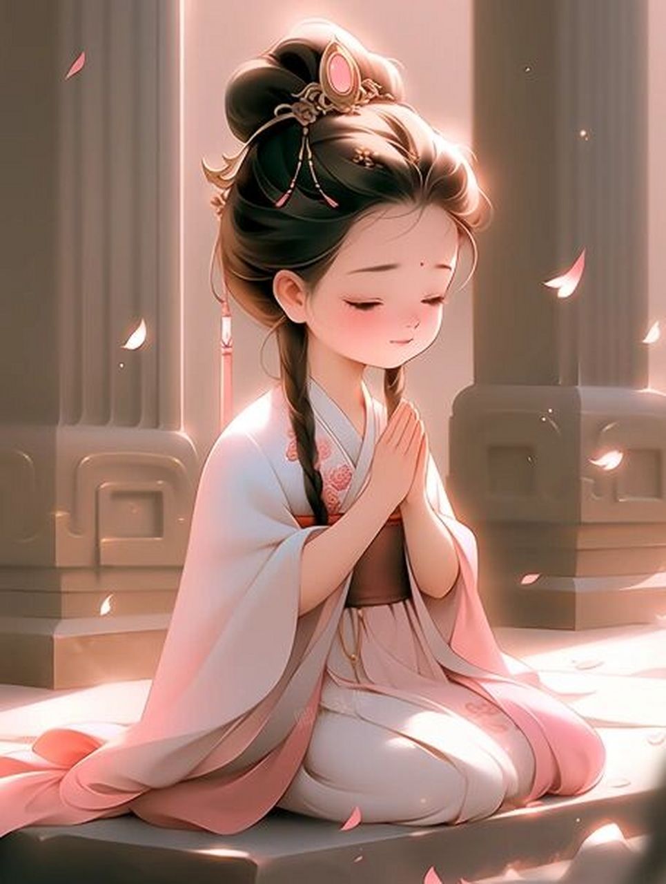 古风头像||祈祷·佛系女孩97