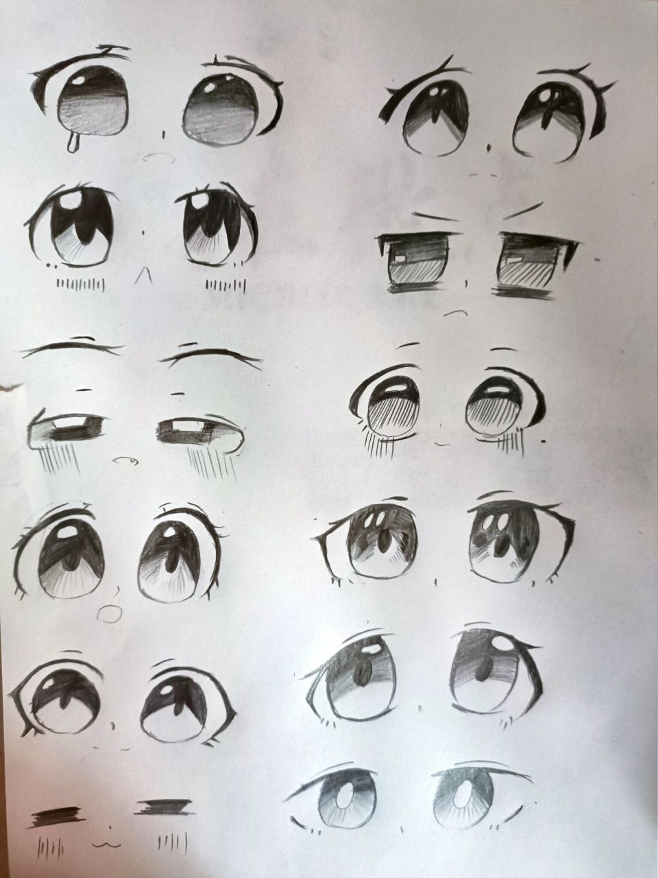 眼睛素材(2) 临摹