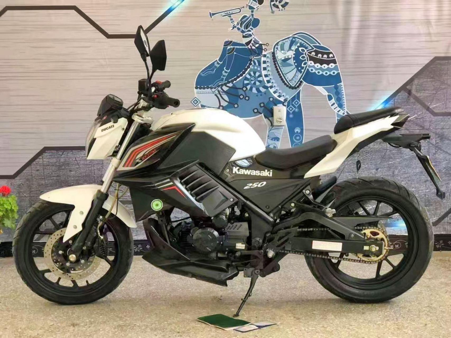 特价5900 789492到货川崎款枭风96615号街车版本,手续齐全