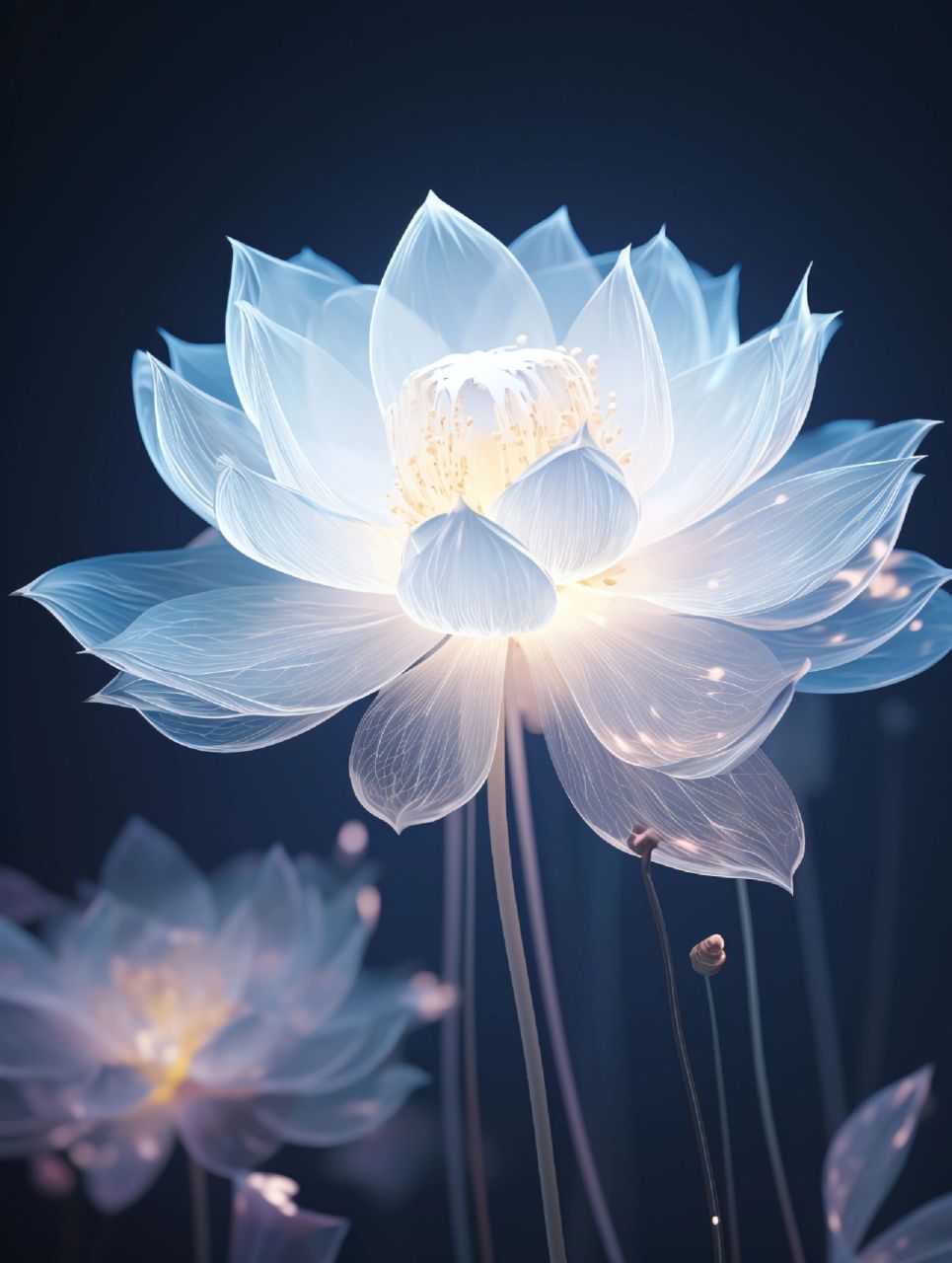 治愈系|莲 禅 静心 绿塘摇滟接星津,轧轧兰桡入白苹.