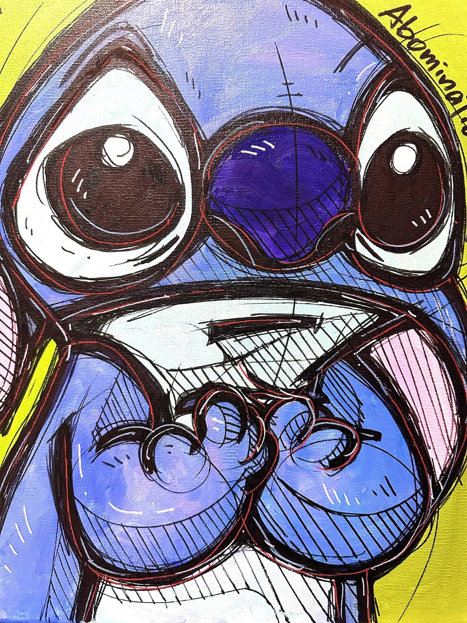 它的外形像考拉和小狗,可爱的蓝色外星小怪物