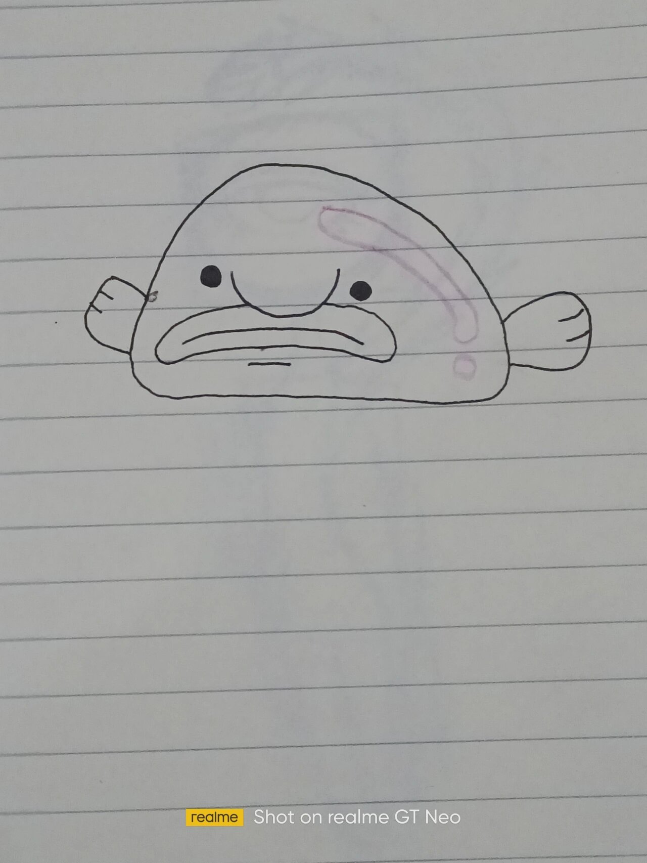 我自己画的水滴鱼难道不可爱吗?0195