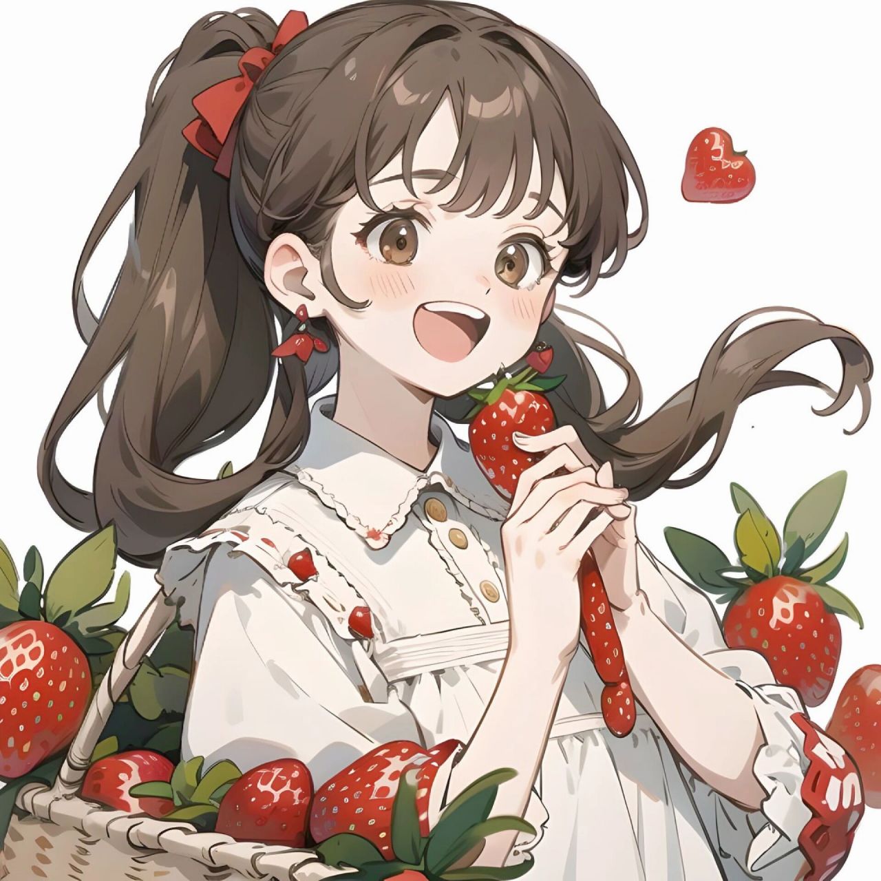 治愈系头像/草莓91女孩/可爱女生头像00