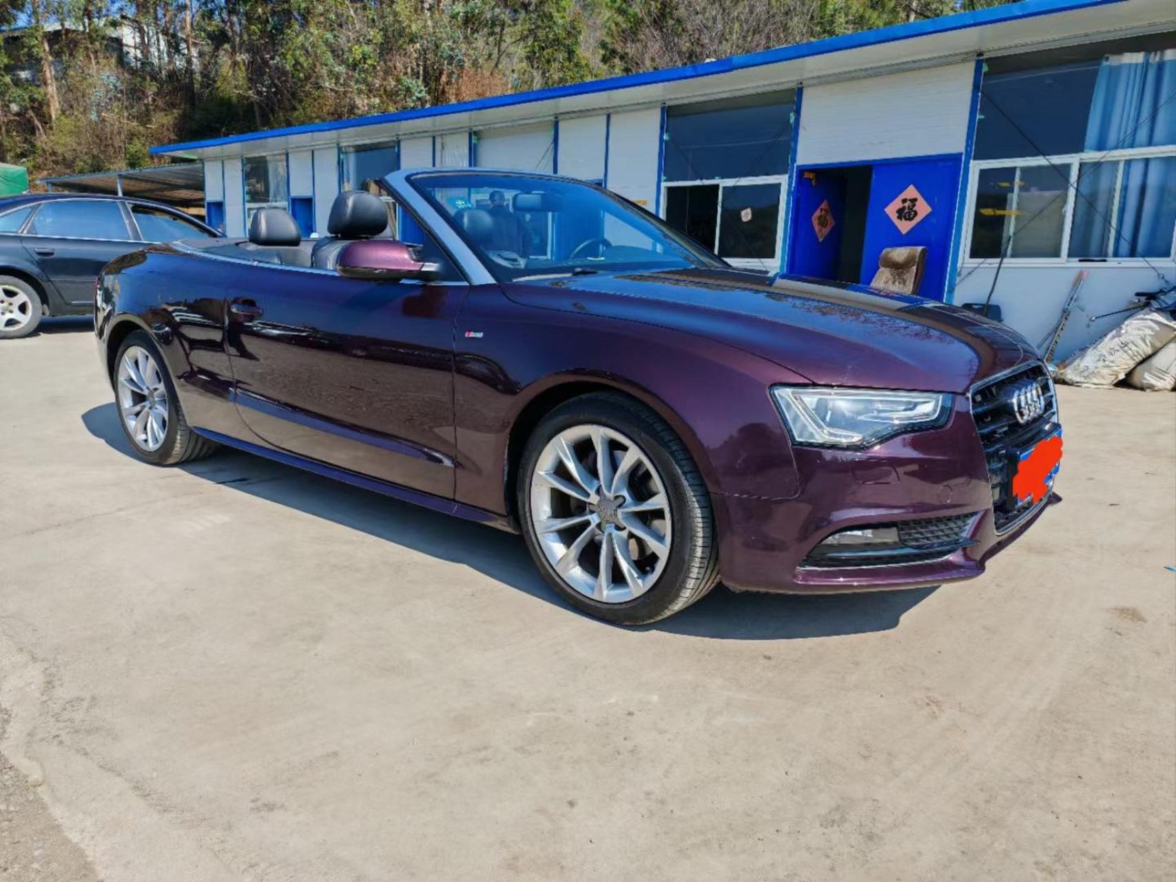 极品,,13年奥迪a5两门四座敞篷,,2.