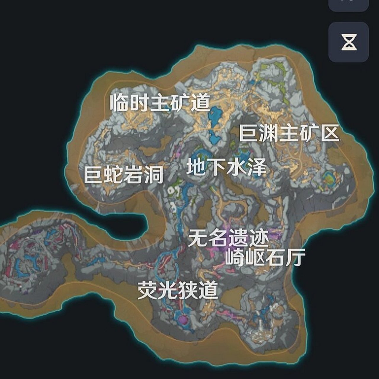 原神阴间地图图片