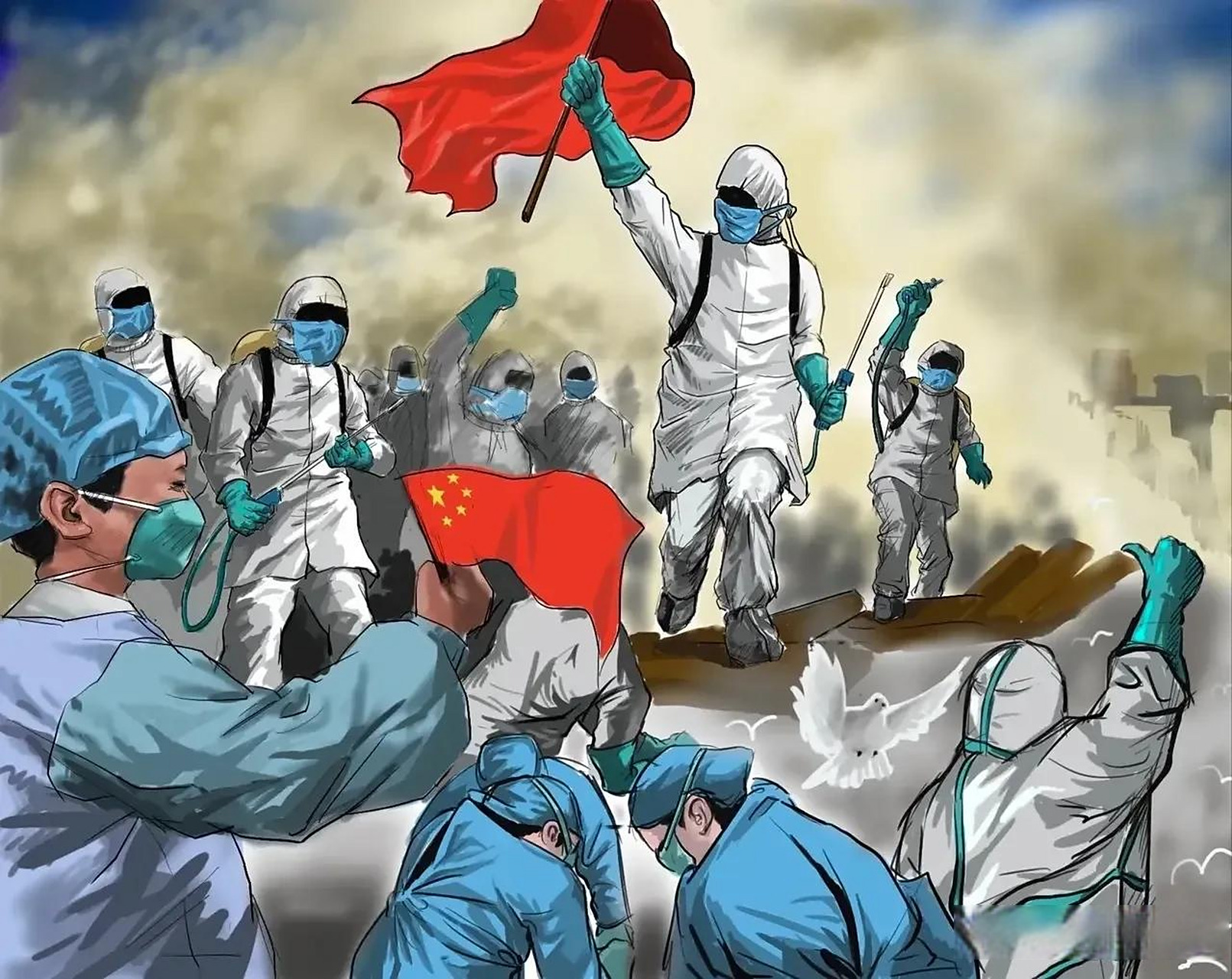 之前都说第一波高峰在哪天哪天,然后第二波高