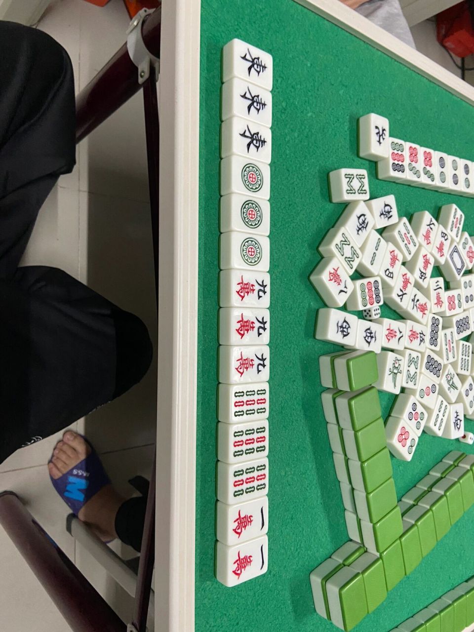 的幺九七小对  13倍 图四是海捞十三幺  13倍 次倍数为广东麻将倍数