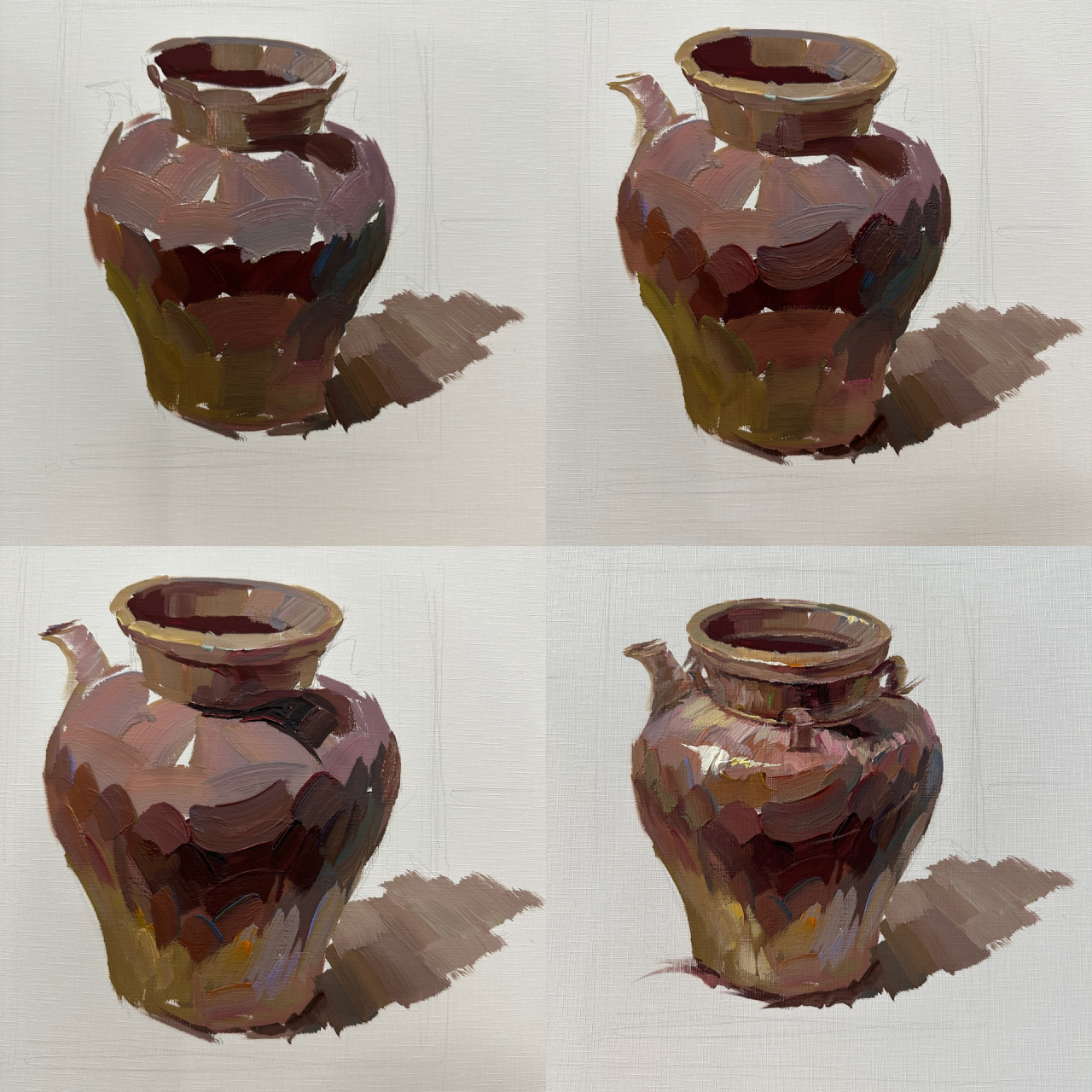 色彩静物单体塑造系列-重色罐子(下一篇白色罐子) 全网在喊的罐佑