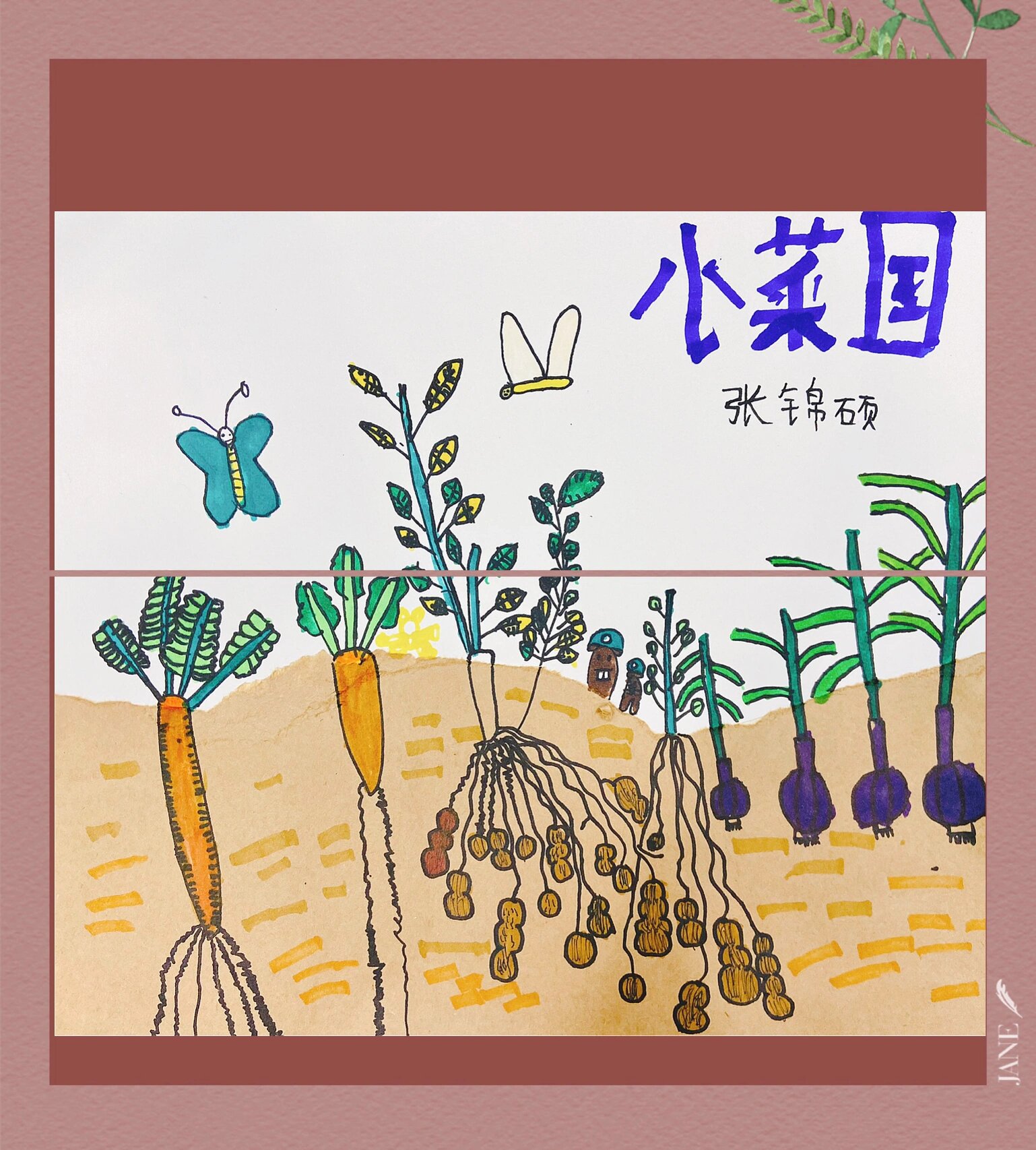 创意儿童画 5～7岁  我的小菜园