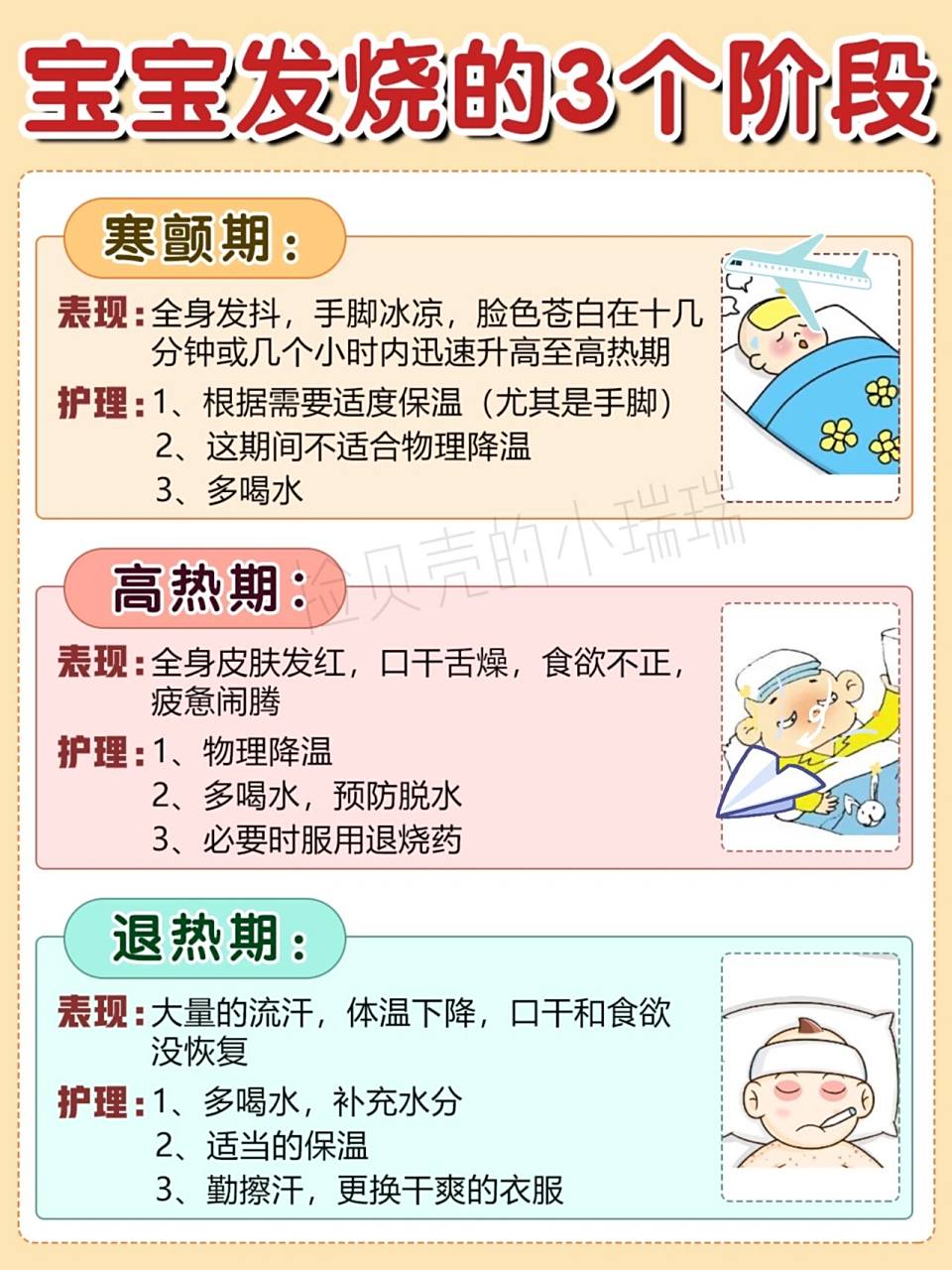 4个物理降温要学会 每当遇到宝宝发烧0215,父母着急,孩子难受