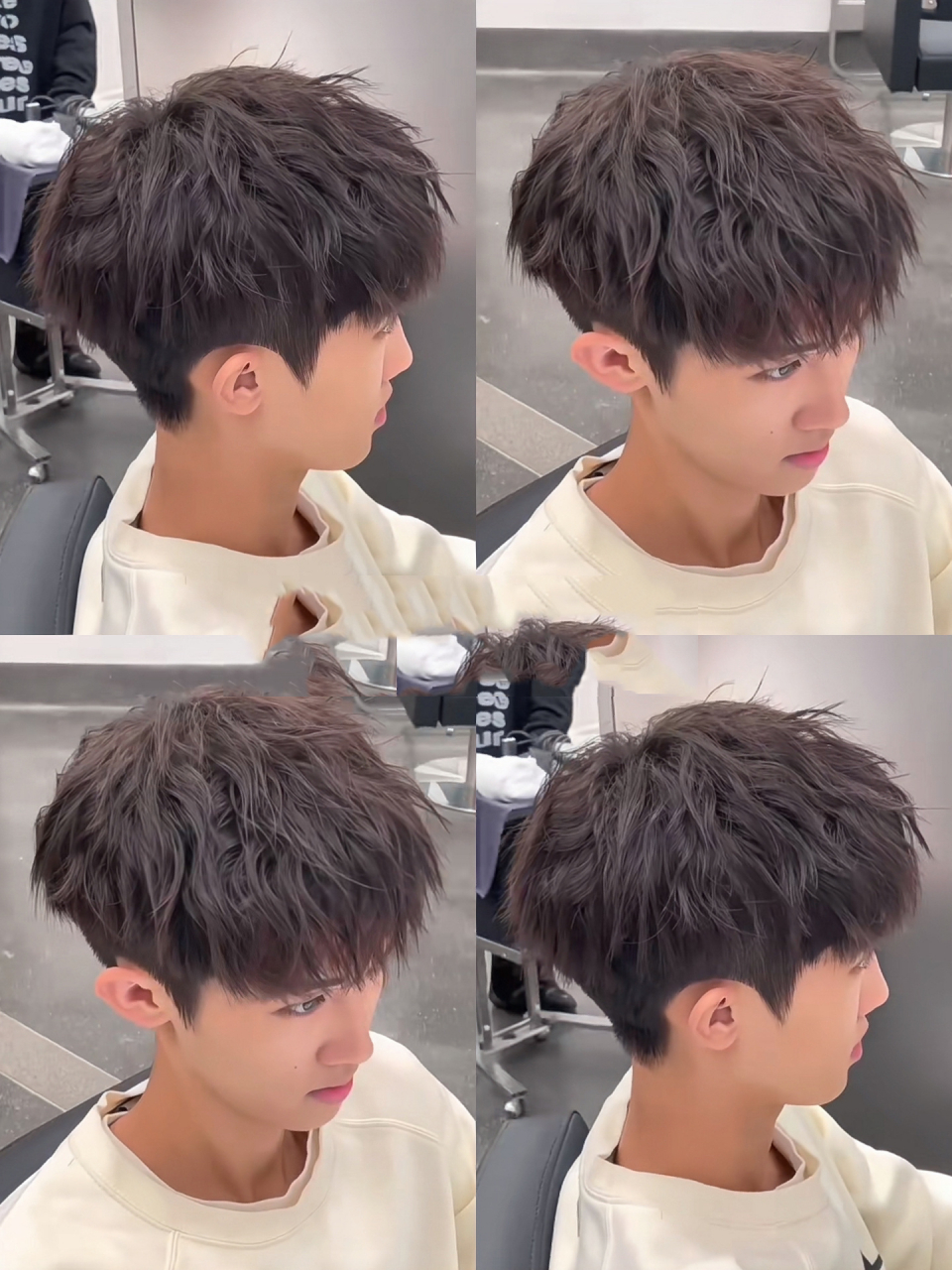 摩根碎盖‖ 自然立体无需打理 男生-定要尝试的发型免打理摩根碎盖 1