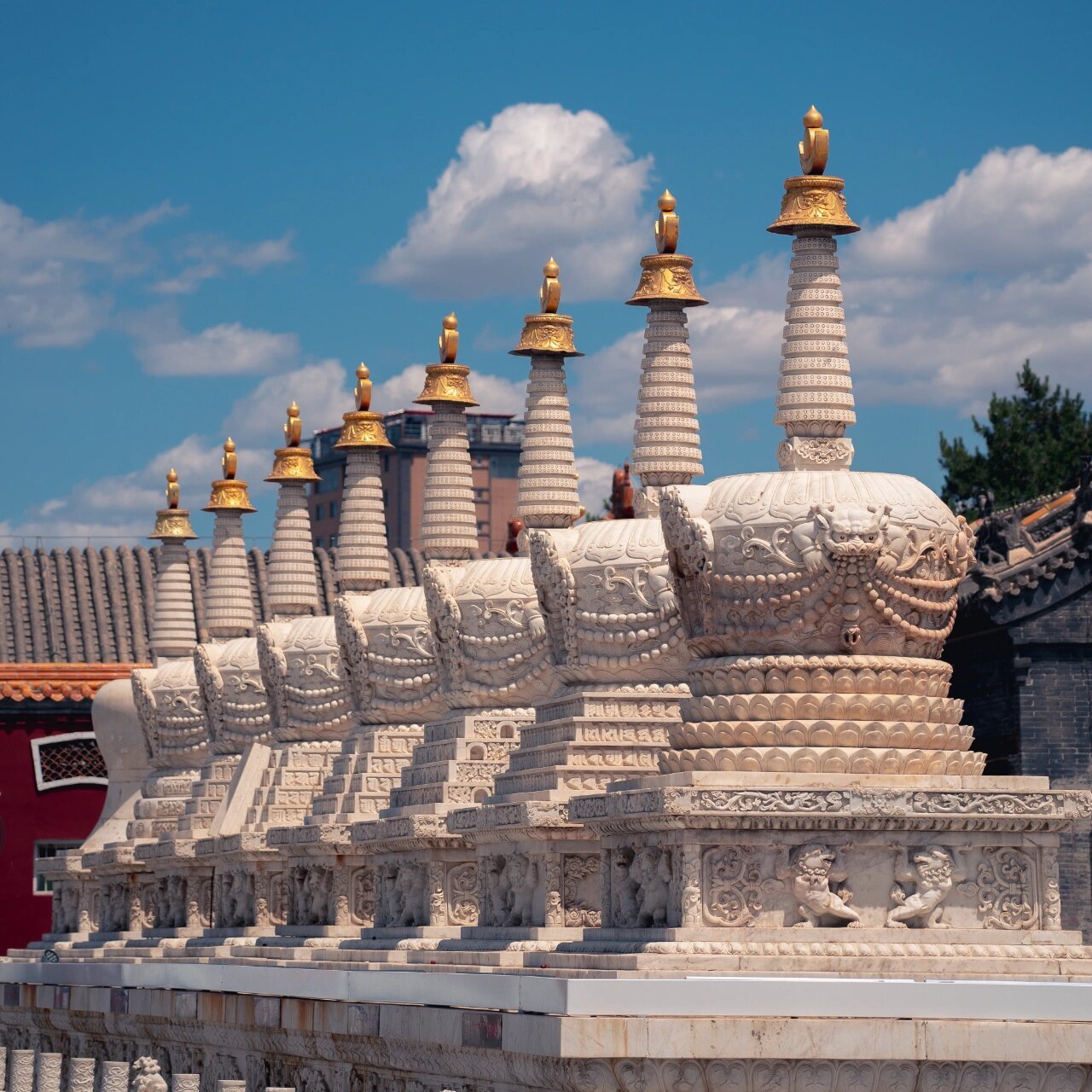 呼和浩特大昭无量寺|内蒙的藏传黄教寺庙 藏传佛教的寺庙总是带着一丝