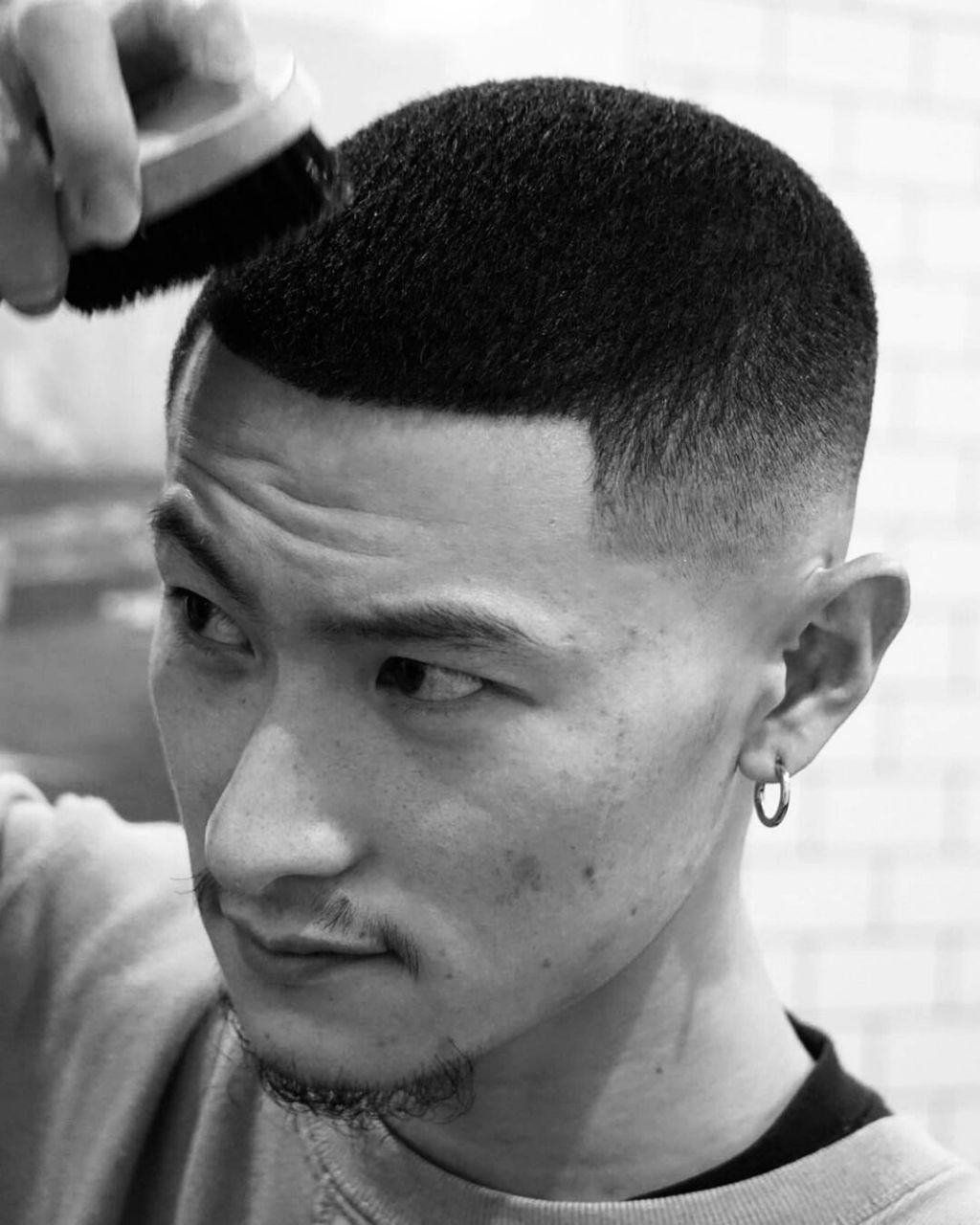 男士发型推荐9969♂15不尝试一次寸头不知多帅 90buzz 圆寸