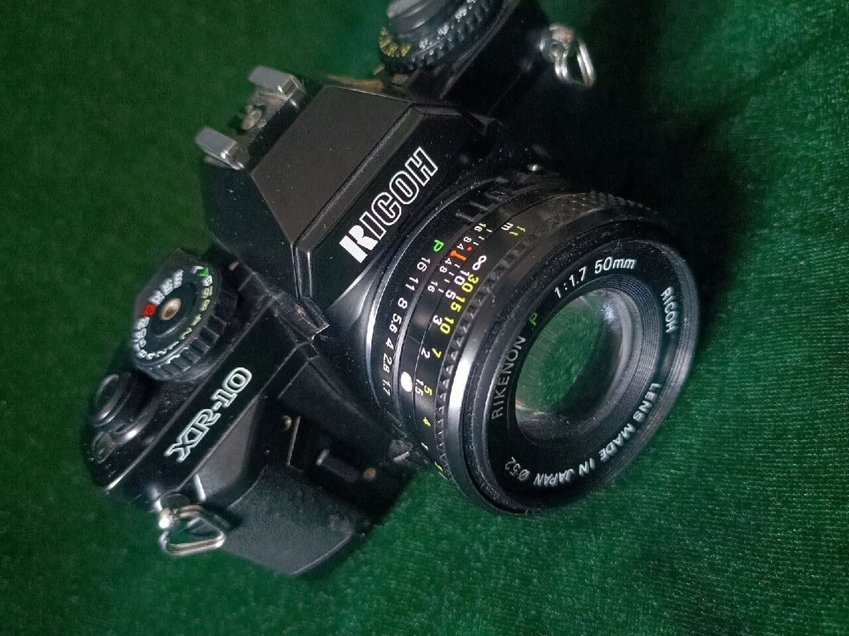 7镜头外观如图,各档 理光xr-10带50mm 1:1.