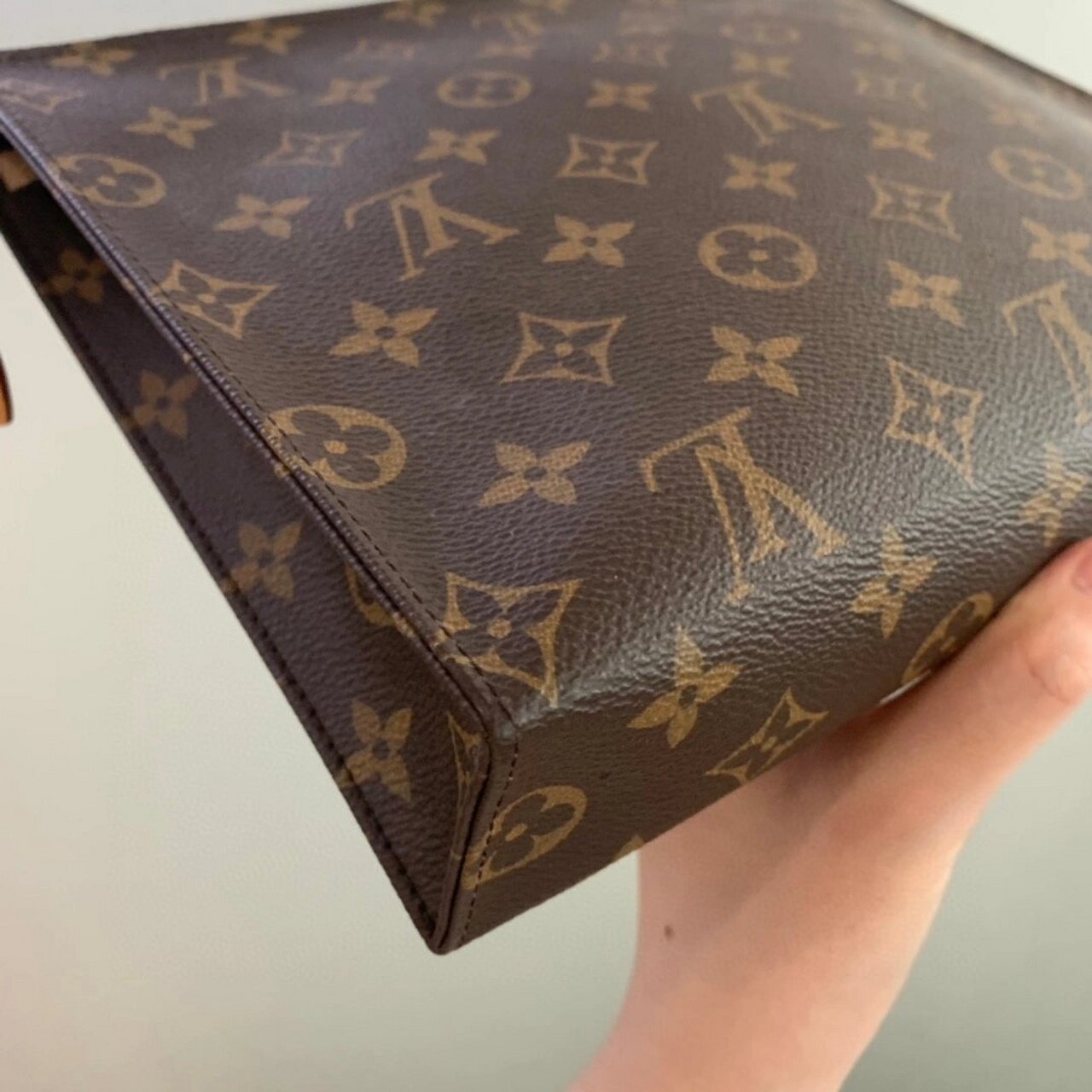 lv|26老花洗漱包 性价比超高 lv 路易威登 老花洗漱包 26尺寸 99宝