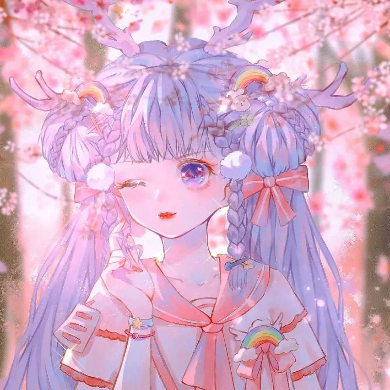 仙气古风动漫女生头像4