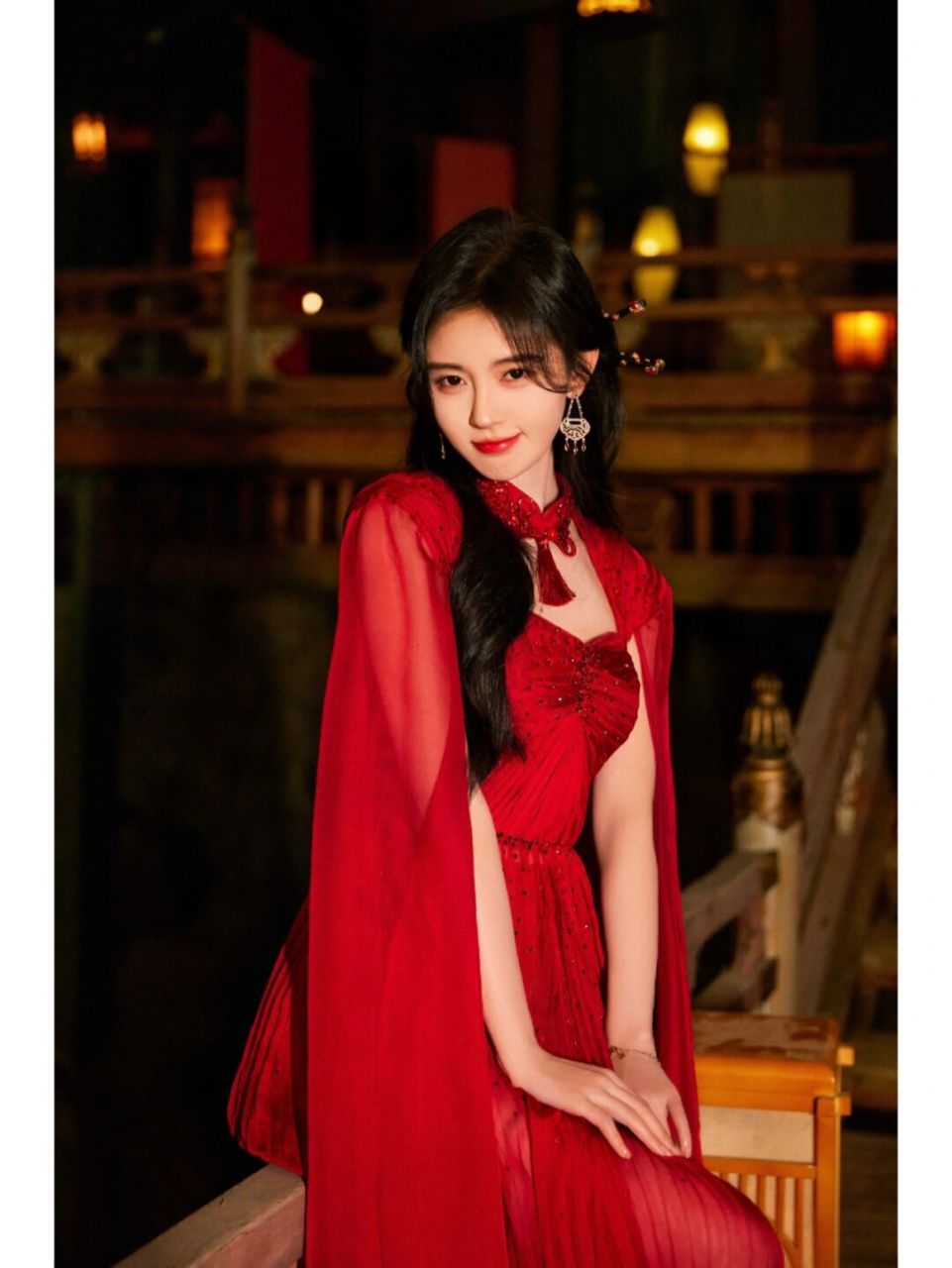 今晚#河南卫视国潮盛典#  敬请期待#鞠婧祎# 《灯火流光》国风舞台