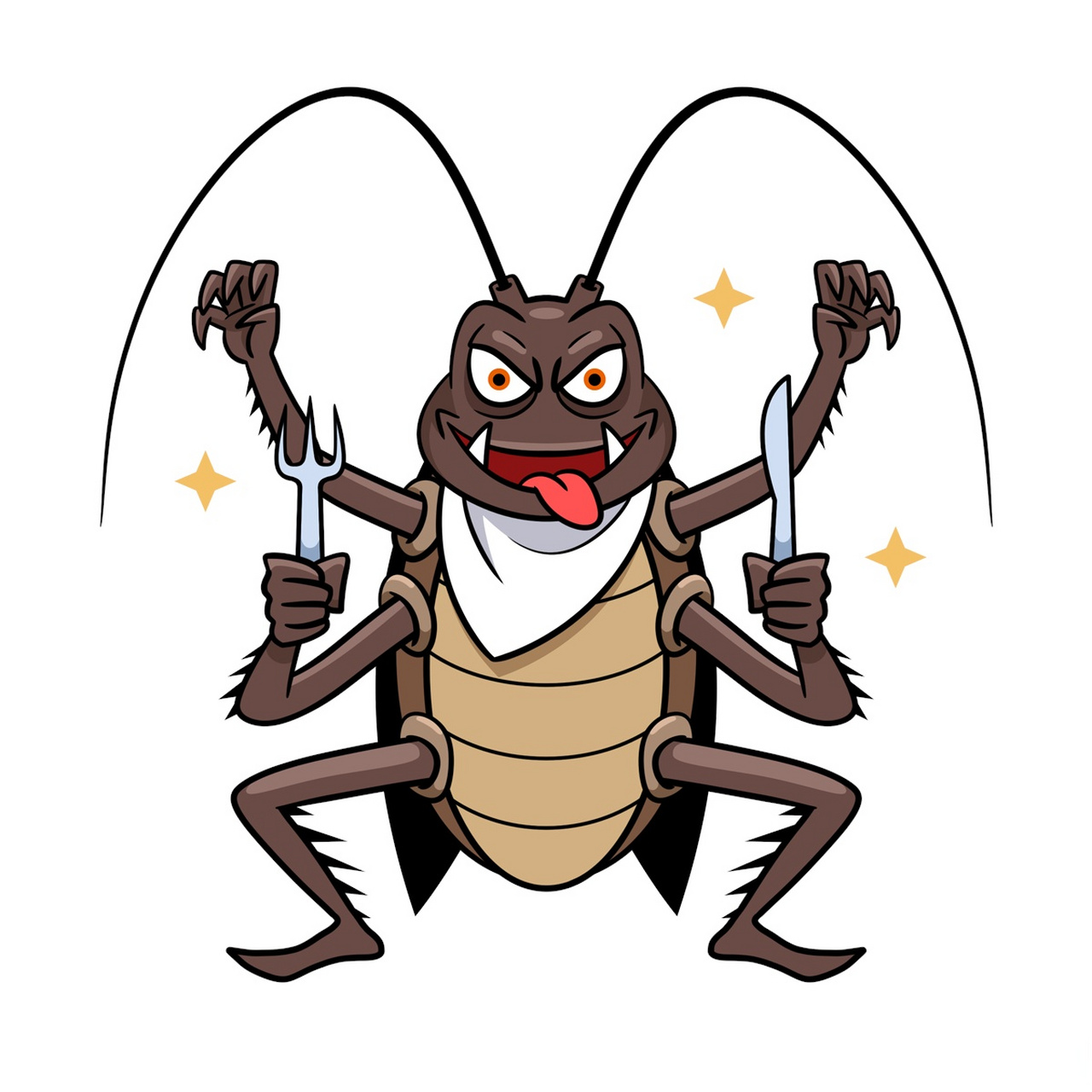 【怎么对付"打不死的小强"】  而且,蟑螂在若虫时期,还有"断肢再生"的