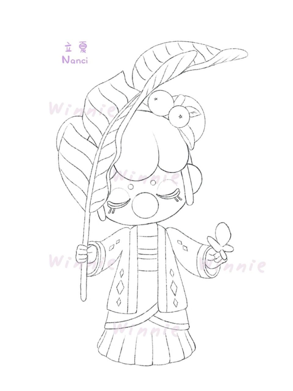 今天录完了彩铅盲盒团练课第九个案例,来发个图透[爱你] 想一起画盲盒