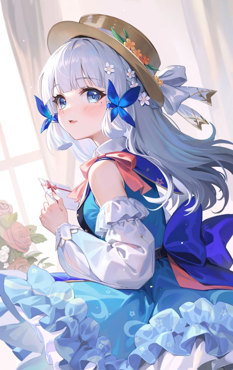 神里绫华泳装壁纸    你们想要的泳装来了我可是冒着风险发的有很多太